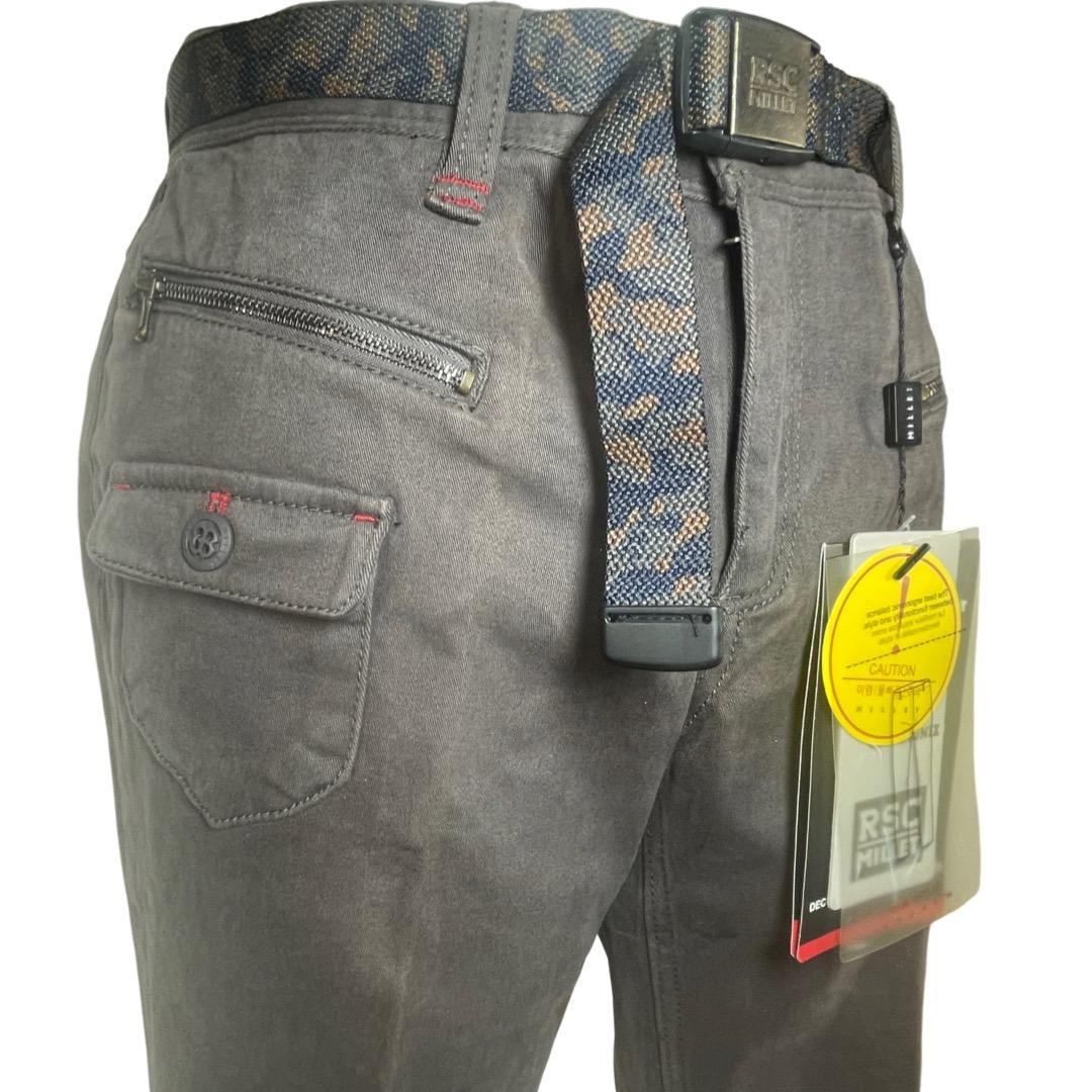a084 新品 ミレー ストレッチ 登山パンツ チャコールグレー サイズ70-