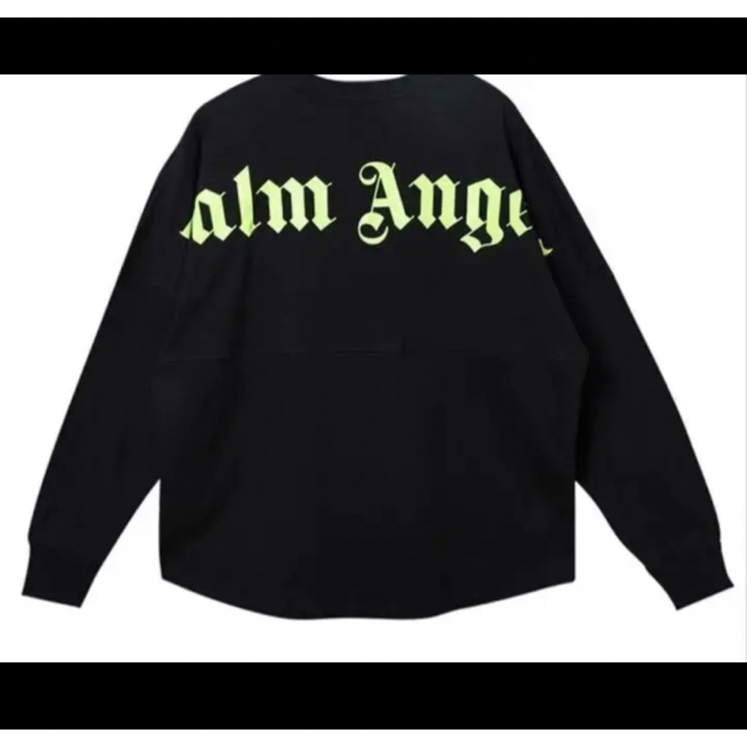 パームエンジェルス 長袖Tシャツ ロンT 黒 Lサイズ PALM ANGELS