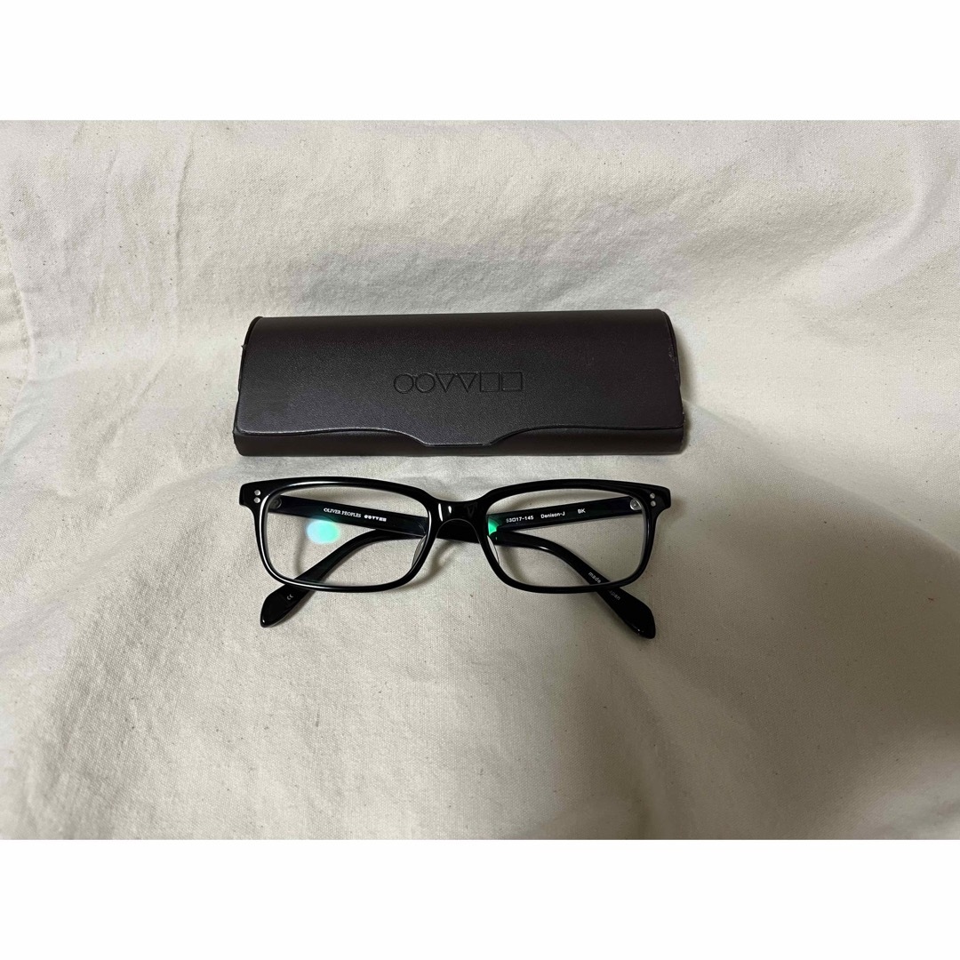 Oliver Peoples(オリバーピープルズ)の新品同様　OLIVER PEOPLES Denison-j 日本製 メンズのファッション小物(サングラス/メガネ)の商品写真