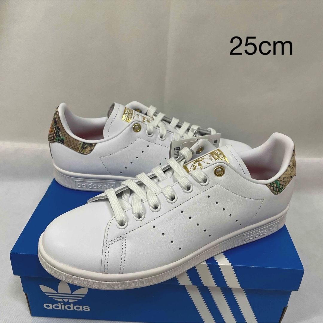 未使用 adidas originals スタンスミスW 天然皮革 25cm-