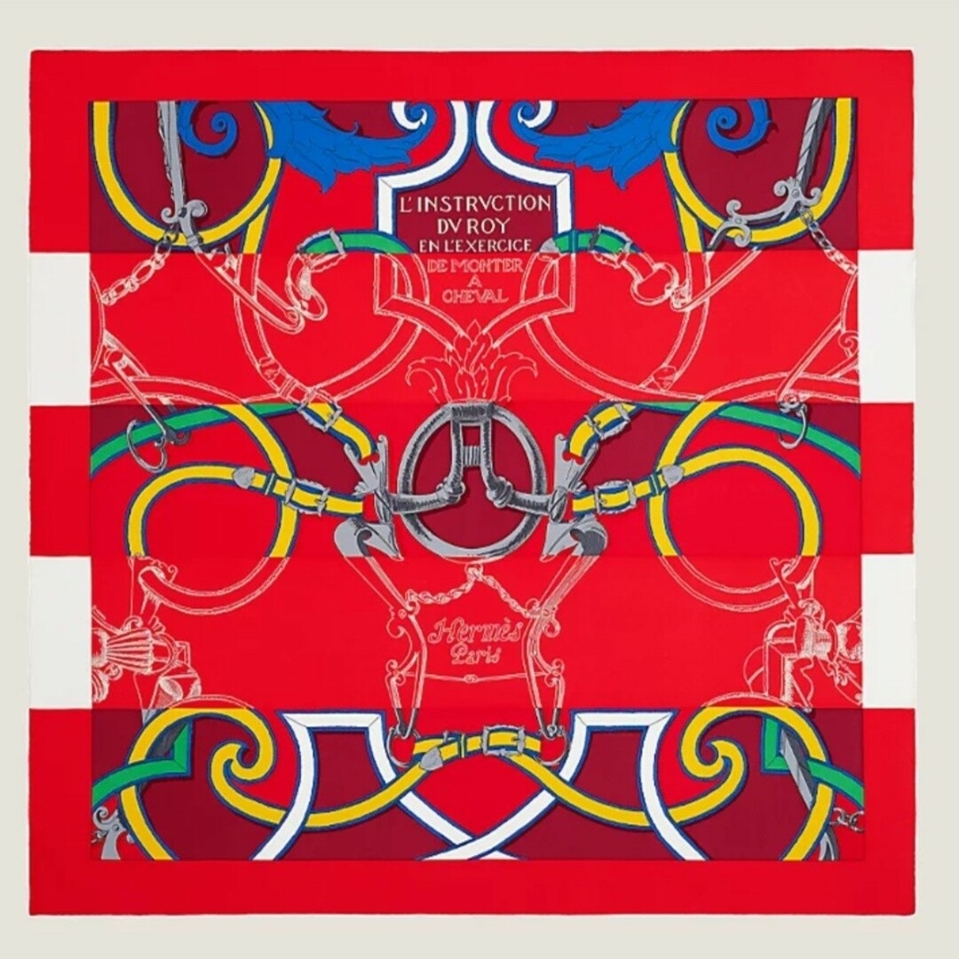 Hermes - 未使用【エルメス】カレ90 帝王学・バヤデール シルク 大判