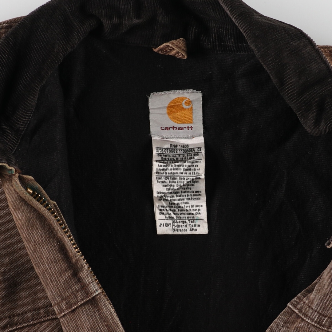 carhartt(カーハート)の古着 90年代 カーハート Carhartt サンタフェジャケット ダック地ワークジャケット メンズXXL ヴィンテージ /eaa372160 メンズのジャケット/アウター(その他)の商品写真