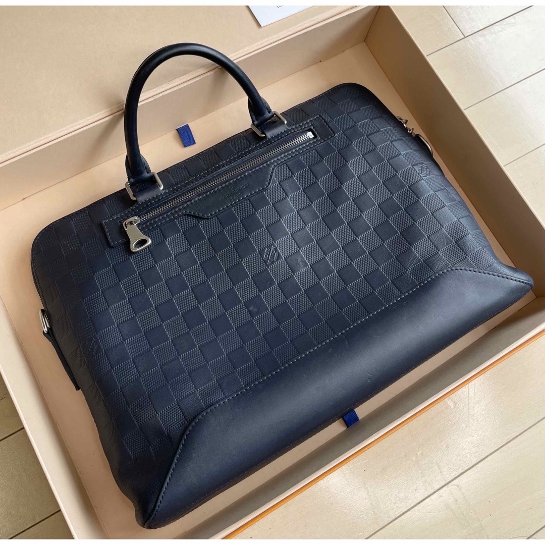 新品本物  Louis ブリーフケース アンフィニ Avenue Vuitton ビジネスバッグ