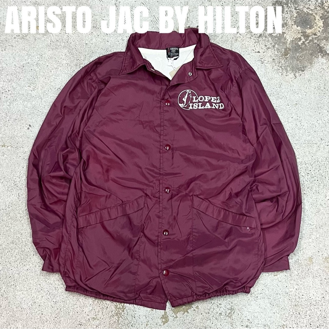 6961 70s HILTON ヒルトン USA製 黒タグ コーチジャケットの通販 by