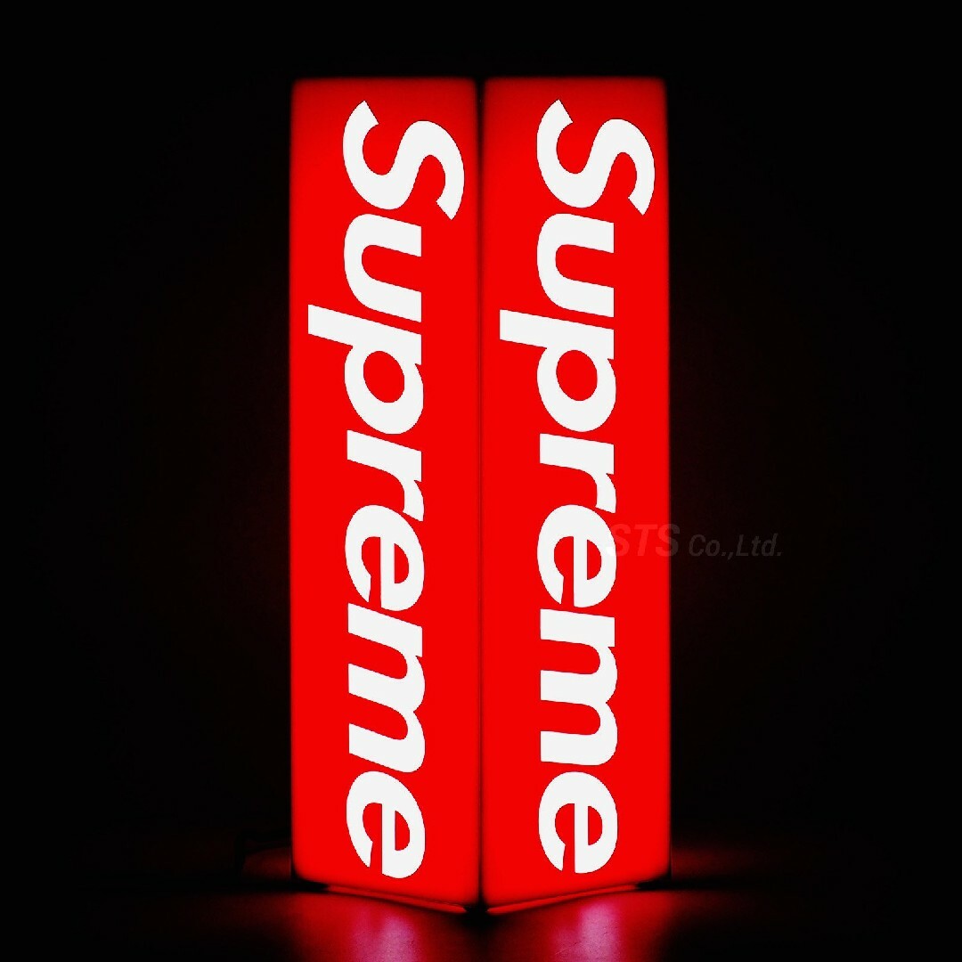 Supreme Box Logo Lamp red 新品