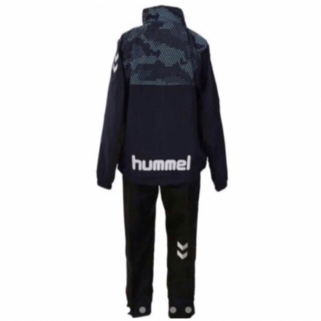 hummel ヒュンメル 水色ジャージ上下 セットアップ