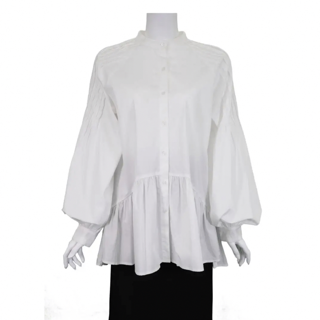 ClaSTEllaR tail blouse WHITE　クラステラー　ブラウス