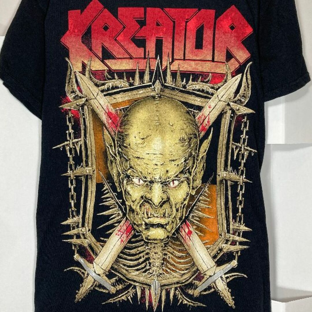 MUSIC TEE(ミュージックティー)の【即購入OK】 Kreator Tシャツ S メンズのトップス(Tシャツ/カットソー(半袖/袖なし))の商品写真