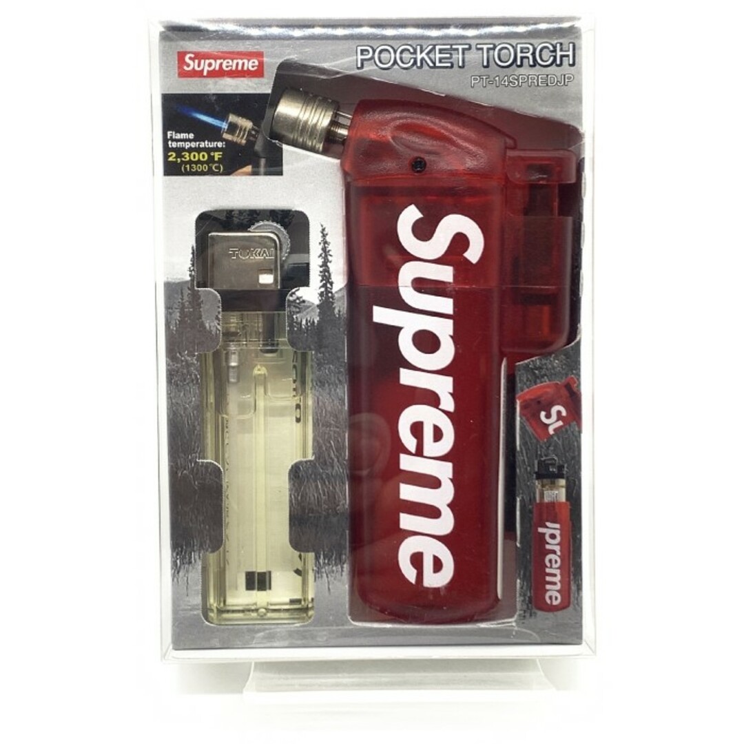 SUPREME シュプリーム 23AW Soto Pocket Torch ソートー ポケットトーチ ライター レッド