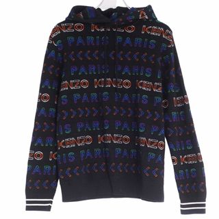 KENZO - 美品 ケンゾー KENZO ニット パーカー プルオーバー ロゴ
