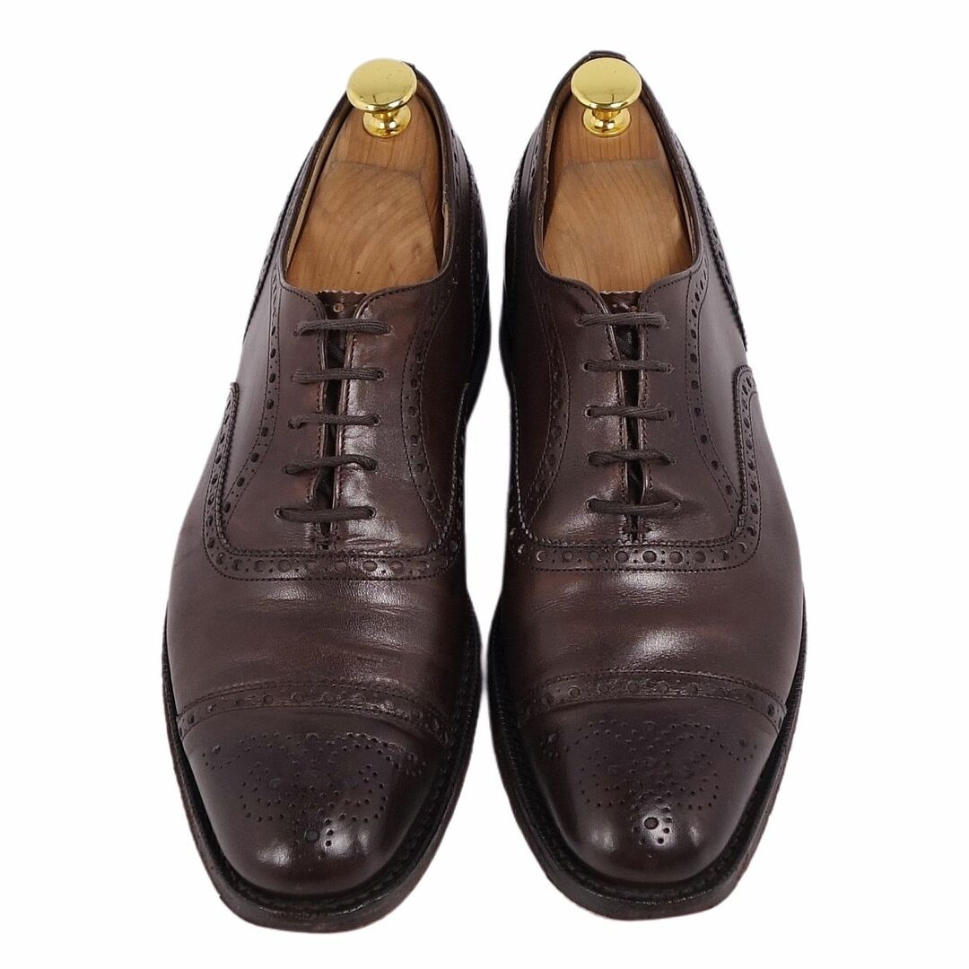 チャーチ Church's レザーシューズ オックスフォードシューズ DIPLOMAT ディプロマット セミブローグ 革靴 メンズ 60F(25cm相当) ブラウン