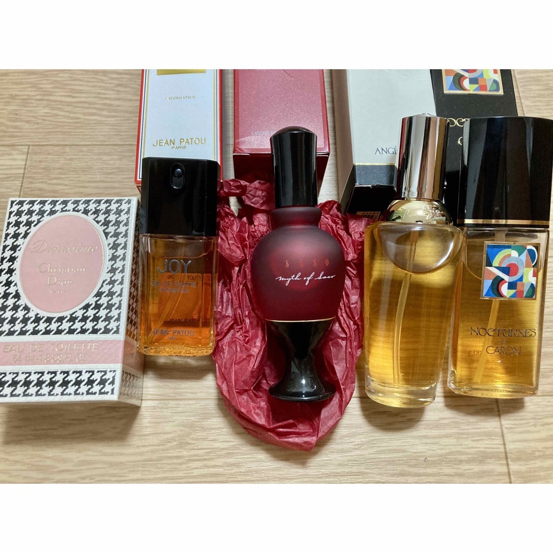 貴重！未使用香水５本セット　Dior ミスオブ沙棗 ジョイ　アンジェリークなど