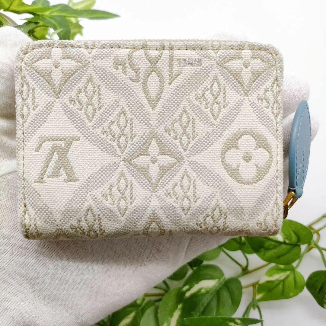 LOUIS VUITTON(ルイヴィトン)のルイヴィトン　コインカードケース　ジッピーコインパース　ジャガード レディースのファッション小物(財布)の商品写真