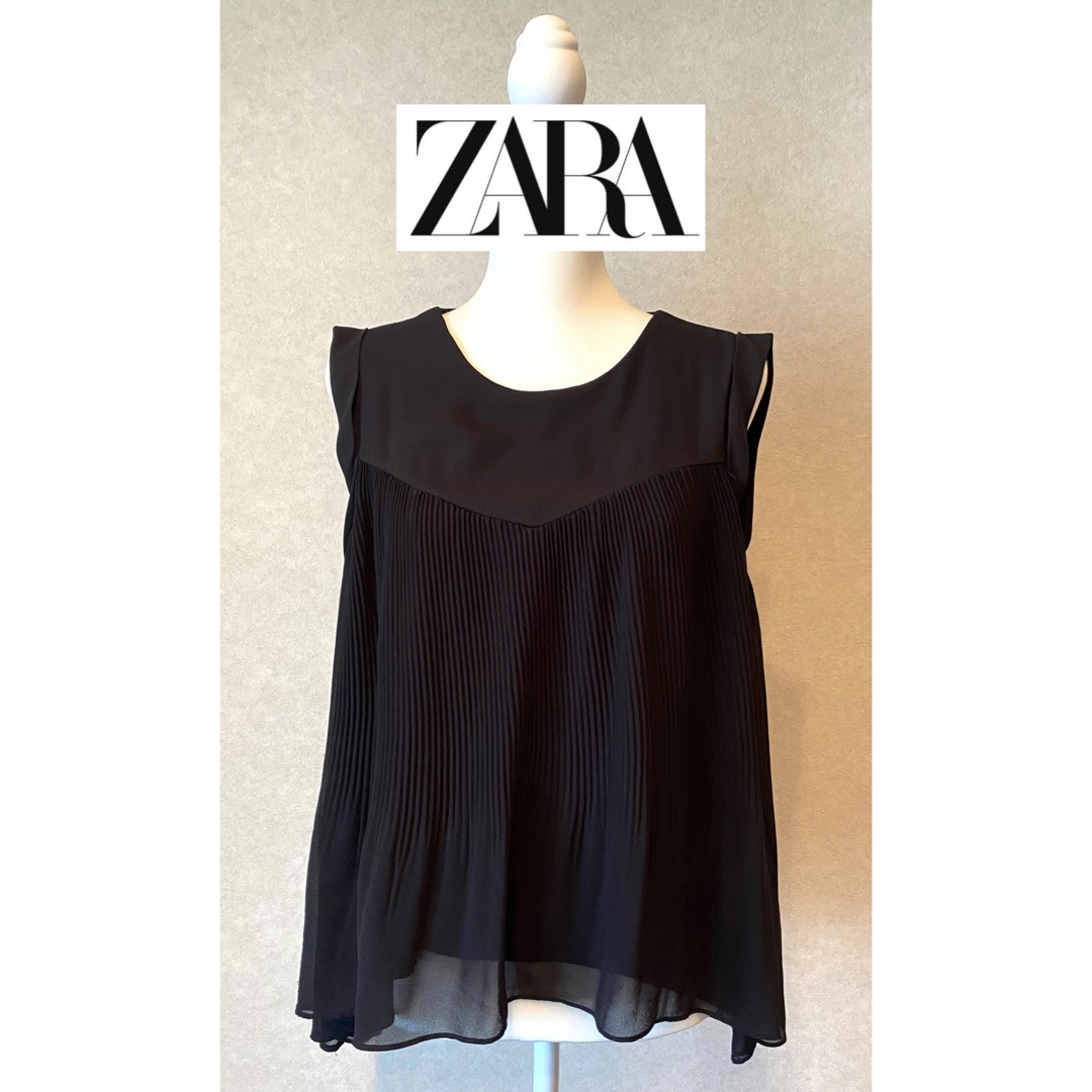 ZARA(ザラ)のZARA♡ノースリーブ レディースのトップス(シャツ/ブラウス(半袖/袖なし))の商品写真