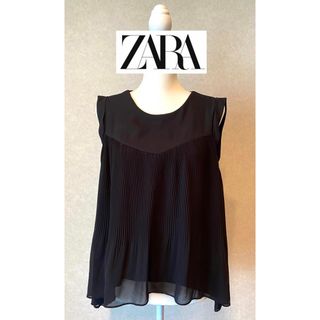 ザラ(ZARA)のZARA♡ノースリーブ(シャツ/ブラウス(半袖/袖なし))