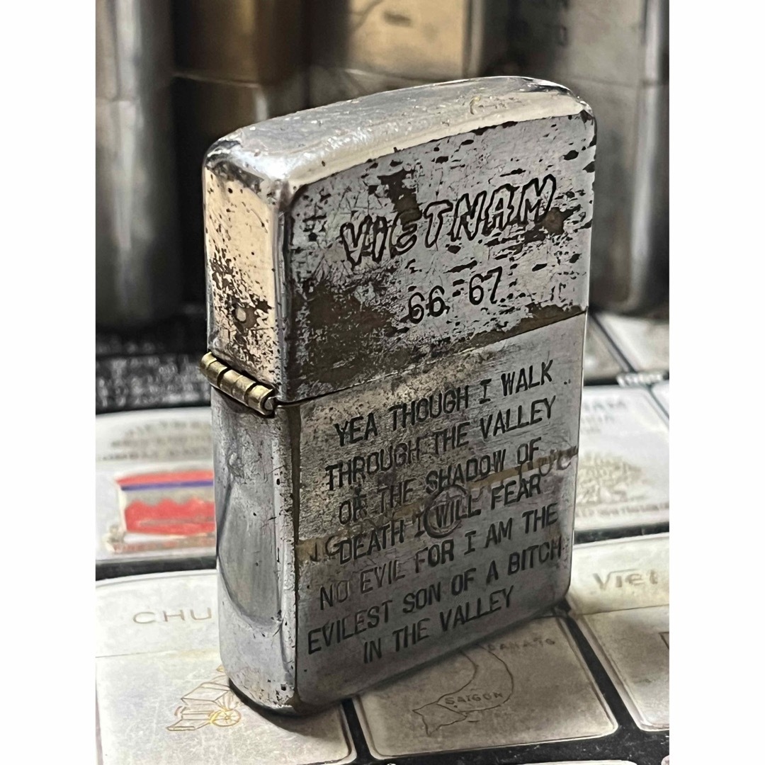 【ベトナムZIPPO】本物 1966年製ベトナムジッポー「ヌードモデル」開高健