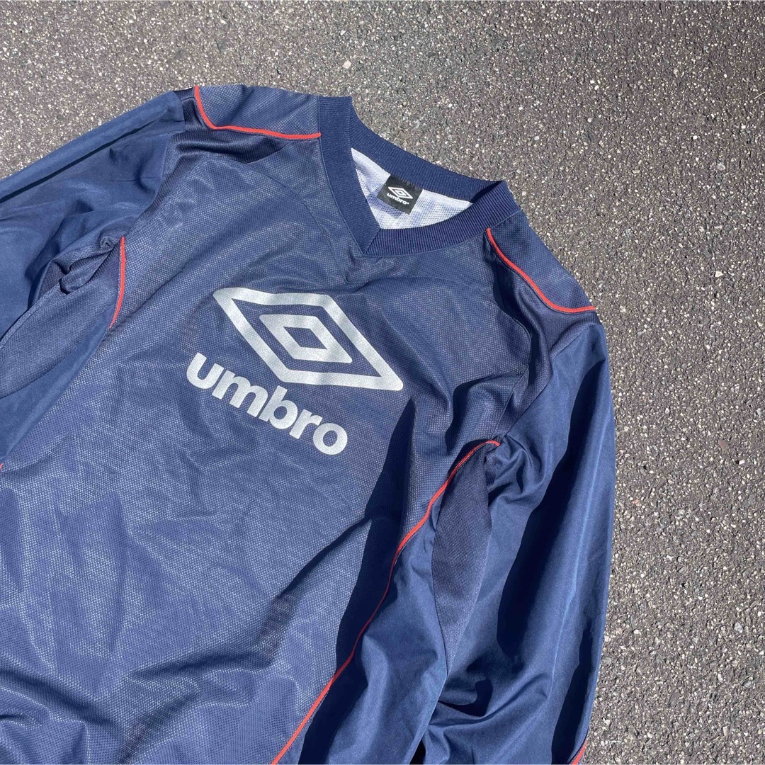 00s umbro アンブロ チェルシー ハーフジップ フリース テック y2k