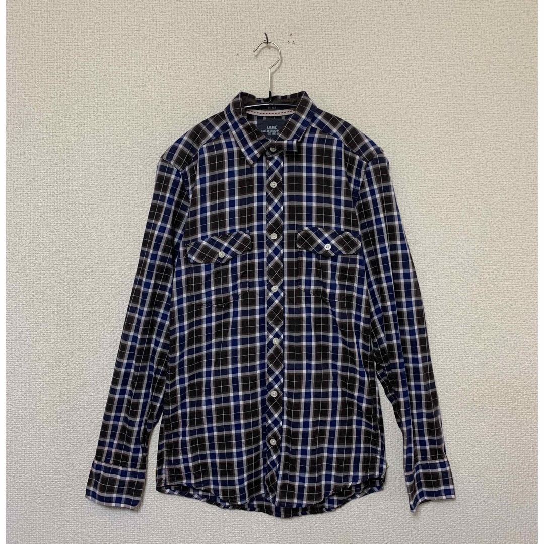 H&M(エイチアンドエム)のH&M エイチアンドエム L.O.G.G チェックシャツ  XS メンズのトップス(シャツ)の商品写真