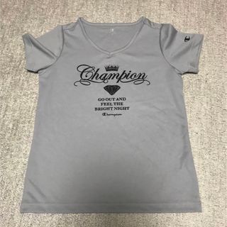 チャンピオン(Champion)のチャンピオン　カットソー  M 運動着　スポーツウェア(Tシャツ(半袖/袖なし))