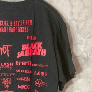 ミュージックティー(MUSIC TEE)のOZZFEST JAPAN 2013 Tシャツ M 即購入OK(Tシャツ/カットソー(半袖/袖なし))