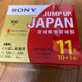 ソニー(SONY)のSONY 11BNE3VZPS2 BD-RE XL 100GB 11枚(その他)