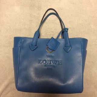 ロエベ(LOEWE)のロエベ ヘリテージ ブルー(トートバッグ)