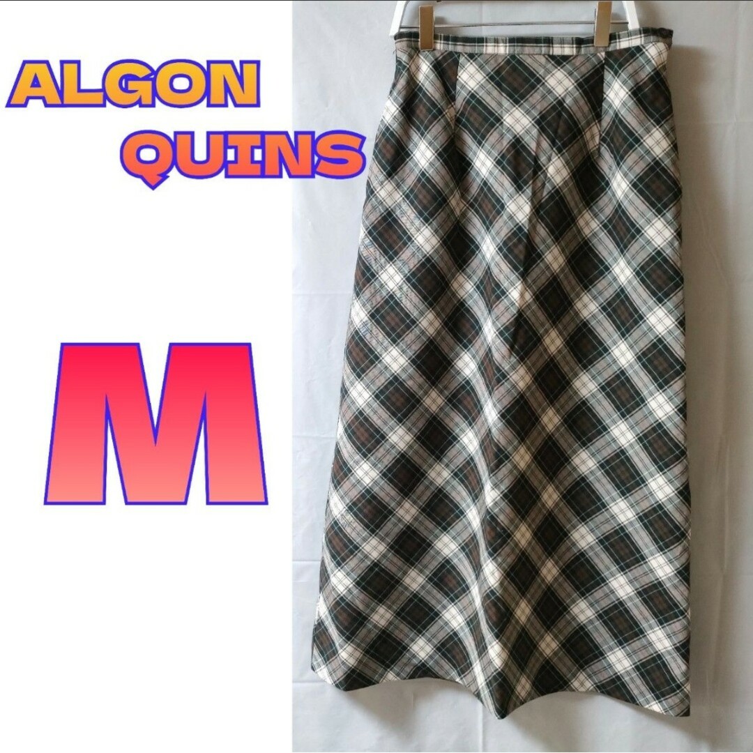 ALGONQUINS(アルゴンキン)のロングフレアスカート/ALGONQUINS（アルゴンキン）/タータンチェック/ヴ レディースのスカート(ロングスカート)の商品写真