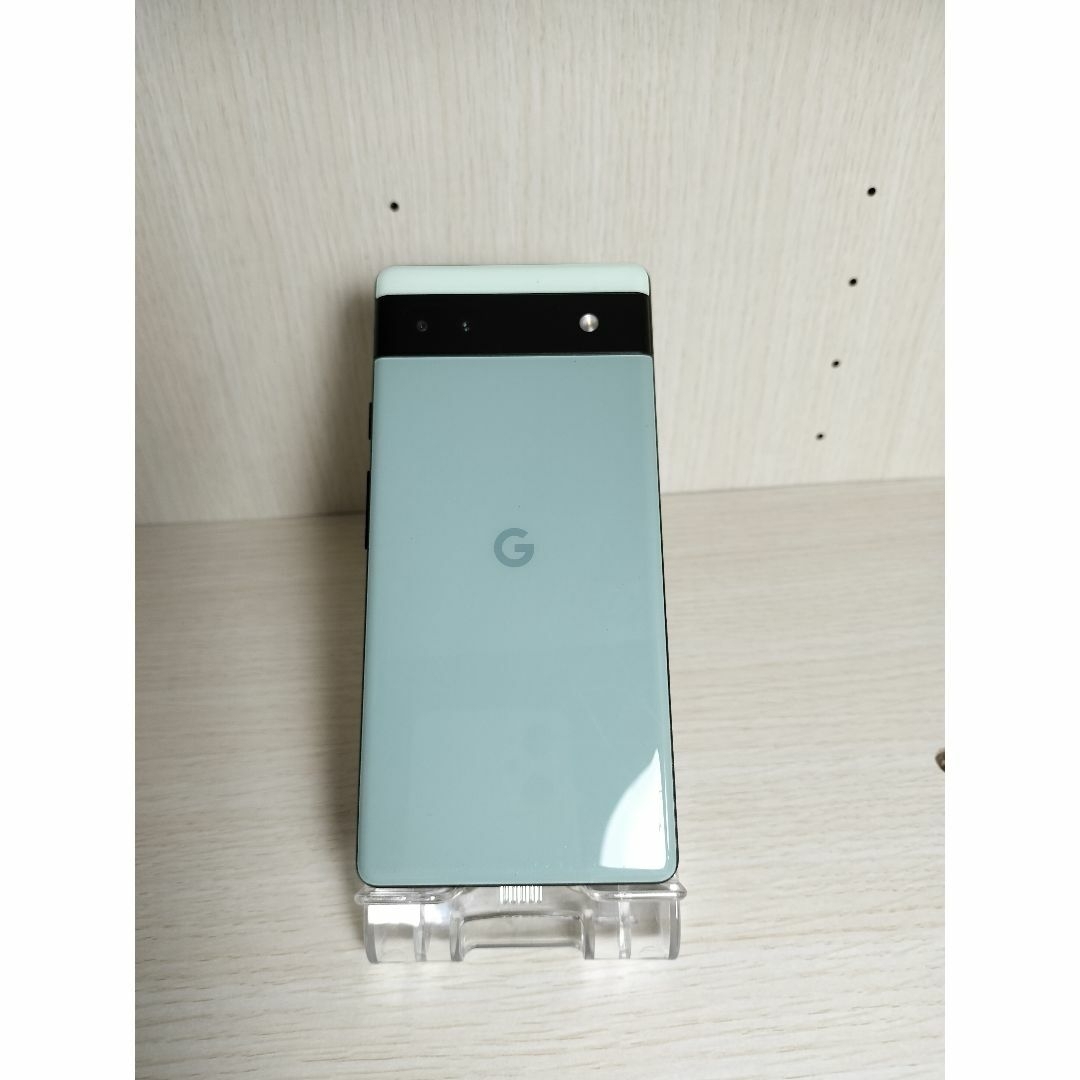 Google Pixel 6a　セージ　ケース付き