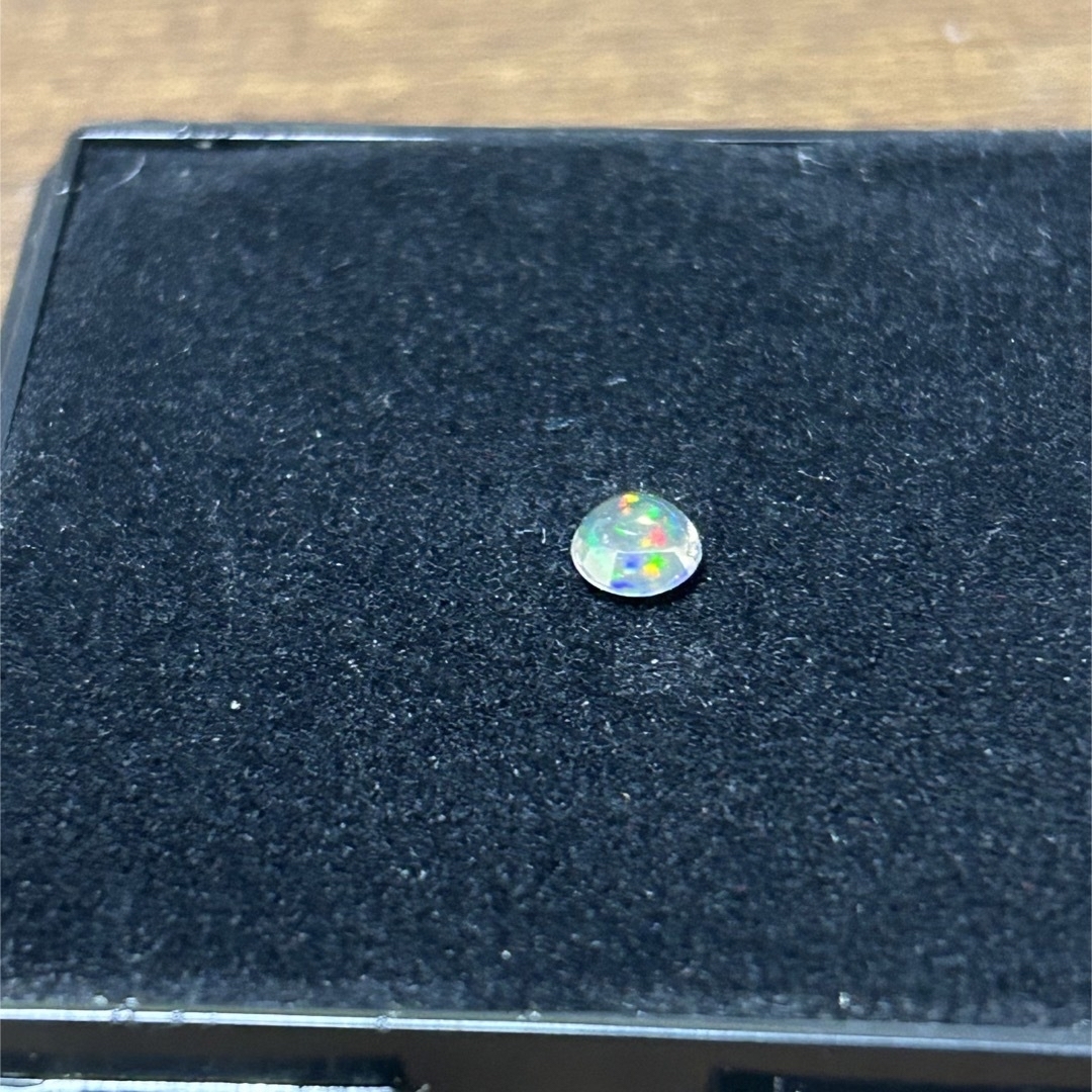 天然石　宝石質　オパール　リング　ソーティングメモ付き ハンドメイドのアクセサリー(リング)の商品写真