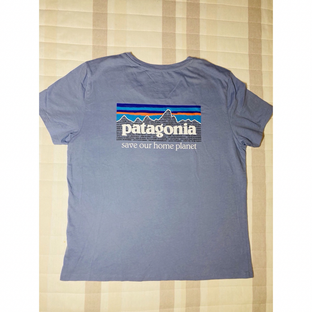 パタゴニアTシャツ　Lサイズ　ブルー