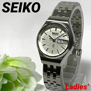 セイコー(SEIKO)の438 SEIKO セイコー レディー 時計 デイデイト カレンダー 電池交換済(腕時計)