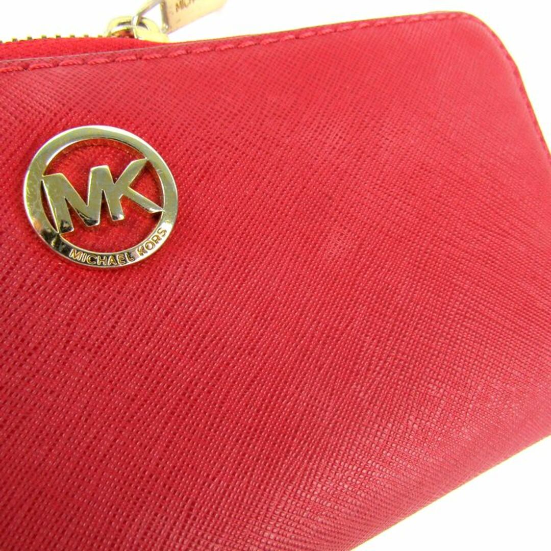 Michael Kors - マイケルコース 長財布 ラウンドファスナー MK ロゴ ...