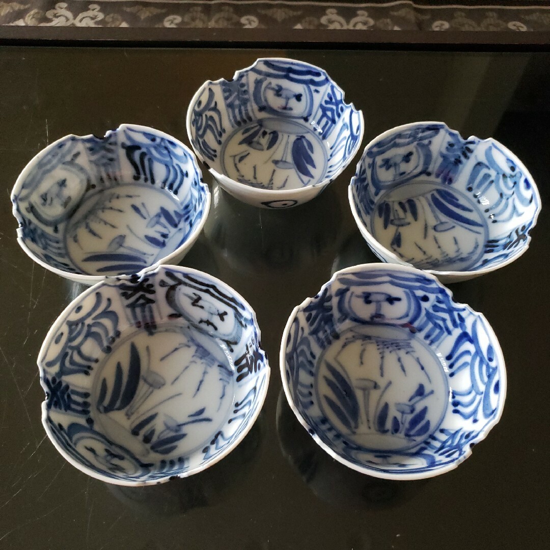 大正昭和初期食器 伊万里 染め付け 小鉢 | フリマアプリ ラクマ