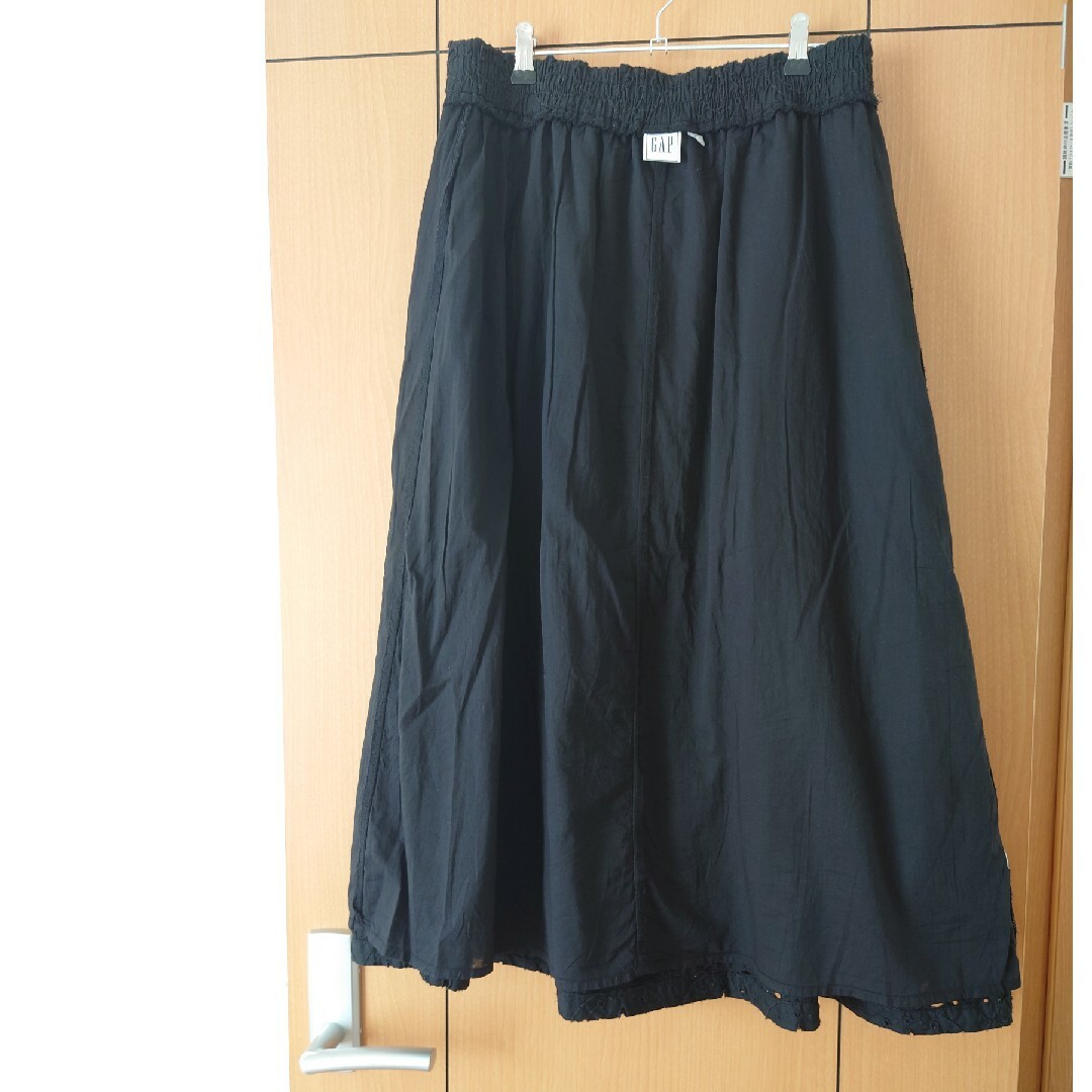 アイレット ミディスカート GAP ティアード