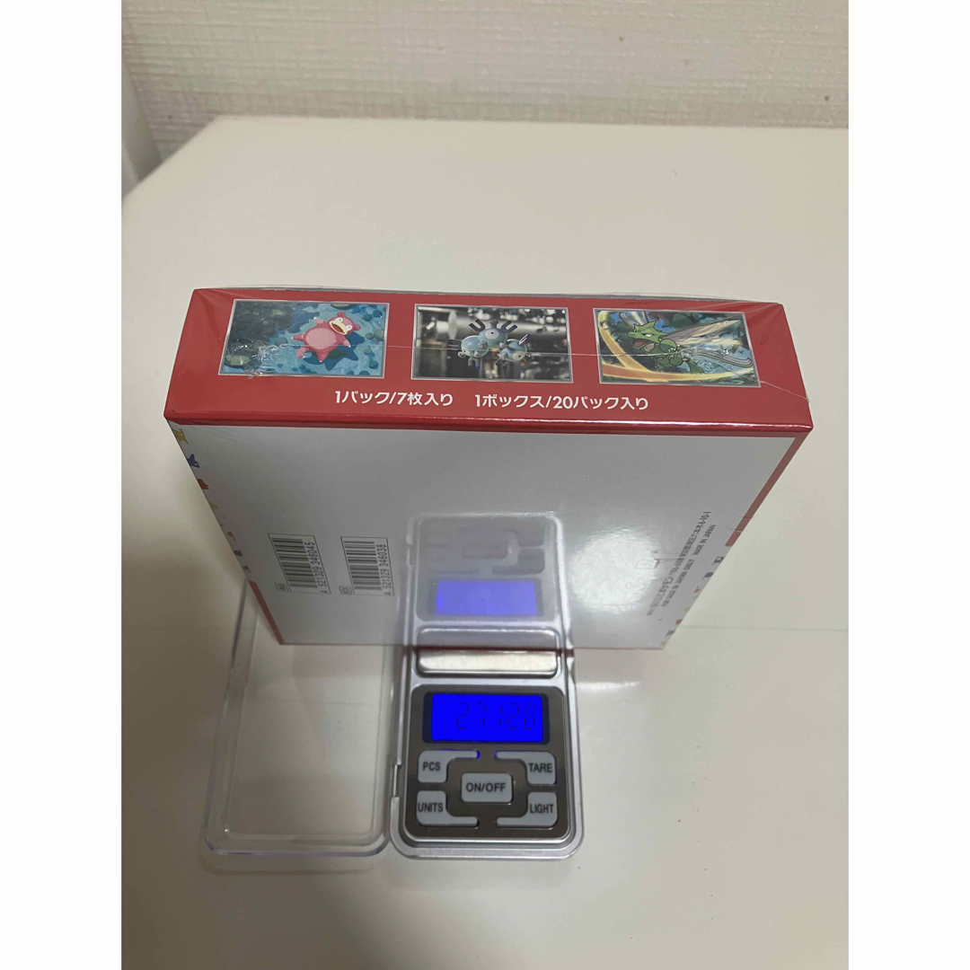 ポケモンカード151 box シュリンク付き 高重量 271g