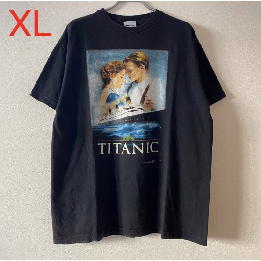 Titanic Promo Tee タイタニック 黒 Tシャツ ムービーT XL