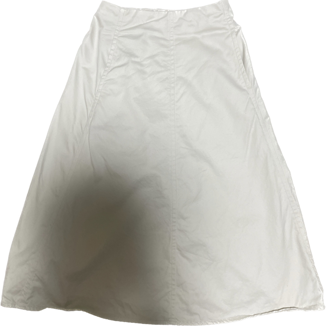 UNIQLO(ユニクロ)のユニクロ コットンフレアミディスカート  レディースのスカート(ひざ丈スカート)の商品写真