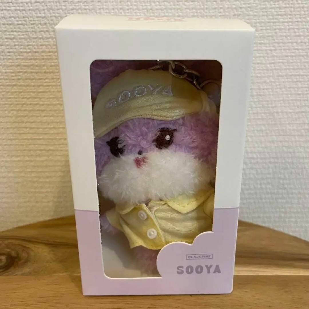 ブラックピンク キャラクター ミニキーリング SOOYA ジスの通販 by