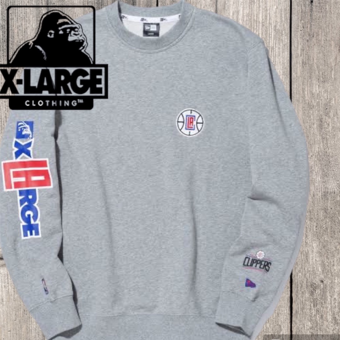 XLARGE(エクストララージ)のX-LARGE×NEW ERA×NBA CLIPPERS スウェット トレーナー メンズのトップス(スウェット)の商品写真