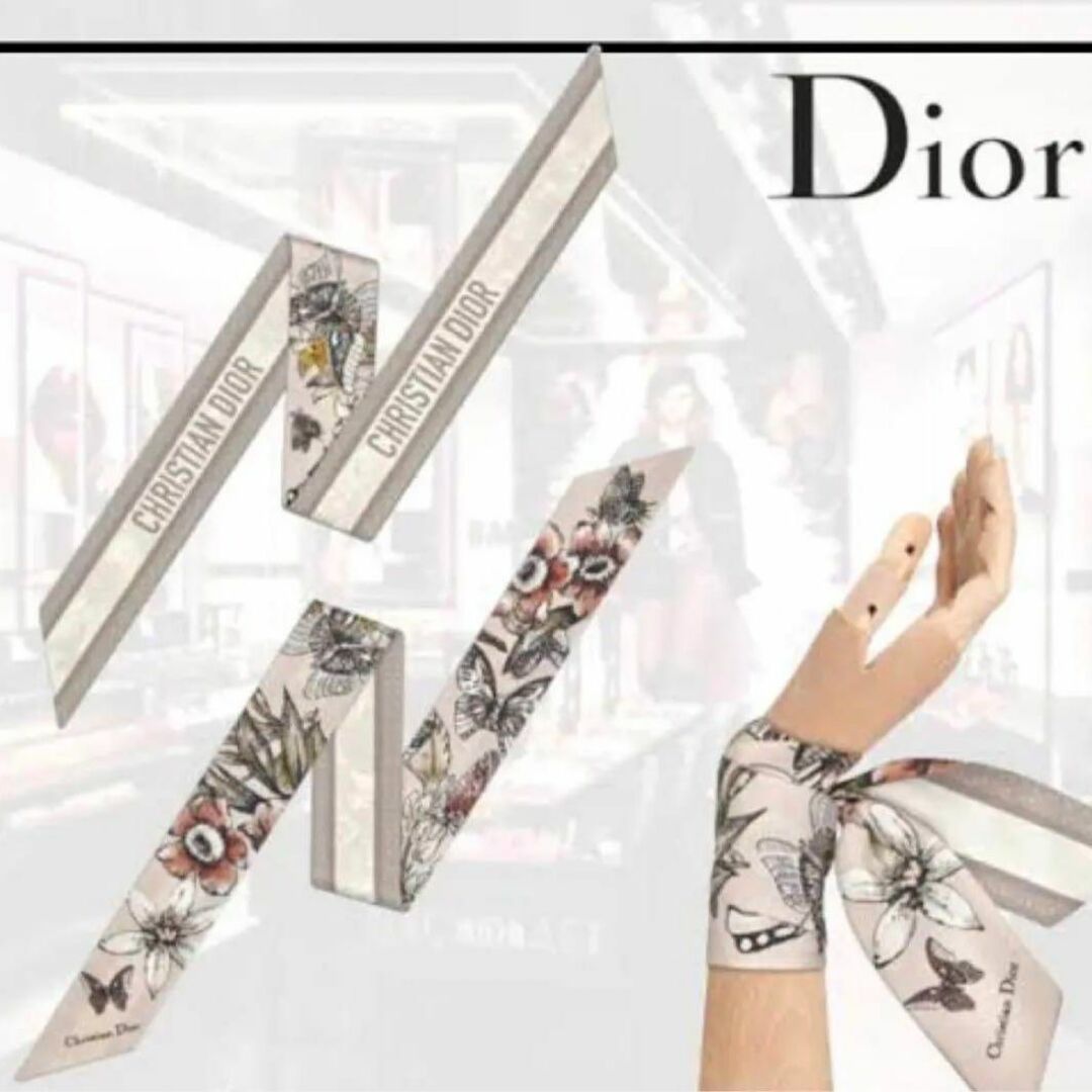 Dior ミッツァ スカーフ シルクツイル LE JUGEMENT TAROT-