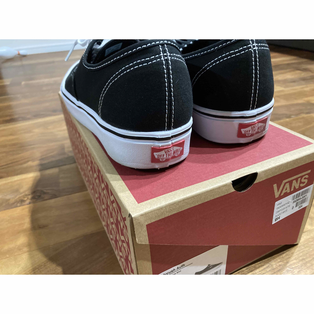 AUTHENTIC（VANS）(オーセンティック)の新品 バンズ コンフィクッシュ オーセンティック 27.5センチ 黒 野村訓市 メンズの靴/シューズ(スニーカー)の商品写真