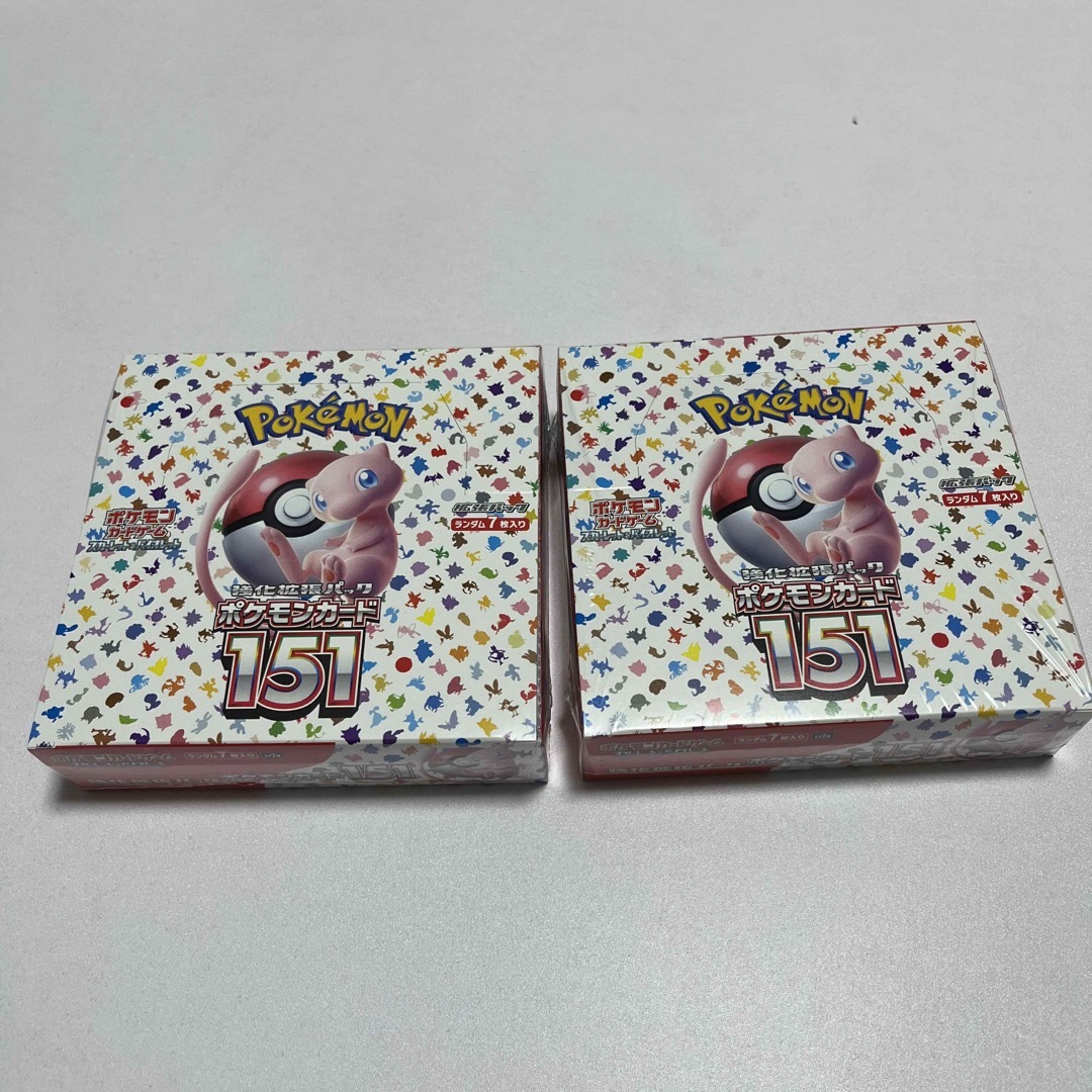 【ポケモンカード】151 シュリンク付き　2box151