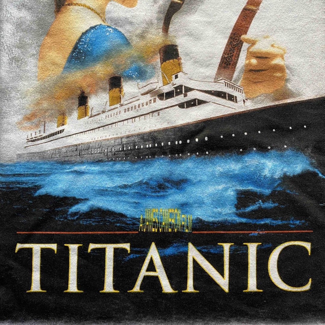 XL Titanic Promo Tee タイタニック 白 Tシャツ ムービーT