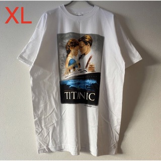 XL Titanic Promo Tee タイタニック 白 Tシャツ ムービーT