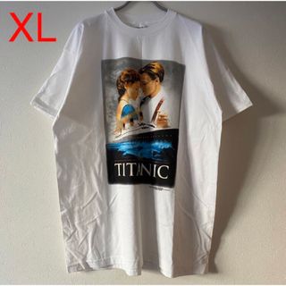 XL Titanic Promo Tee タイタニック 白 Tシャツ ムービーT