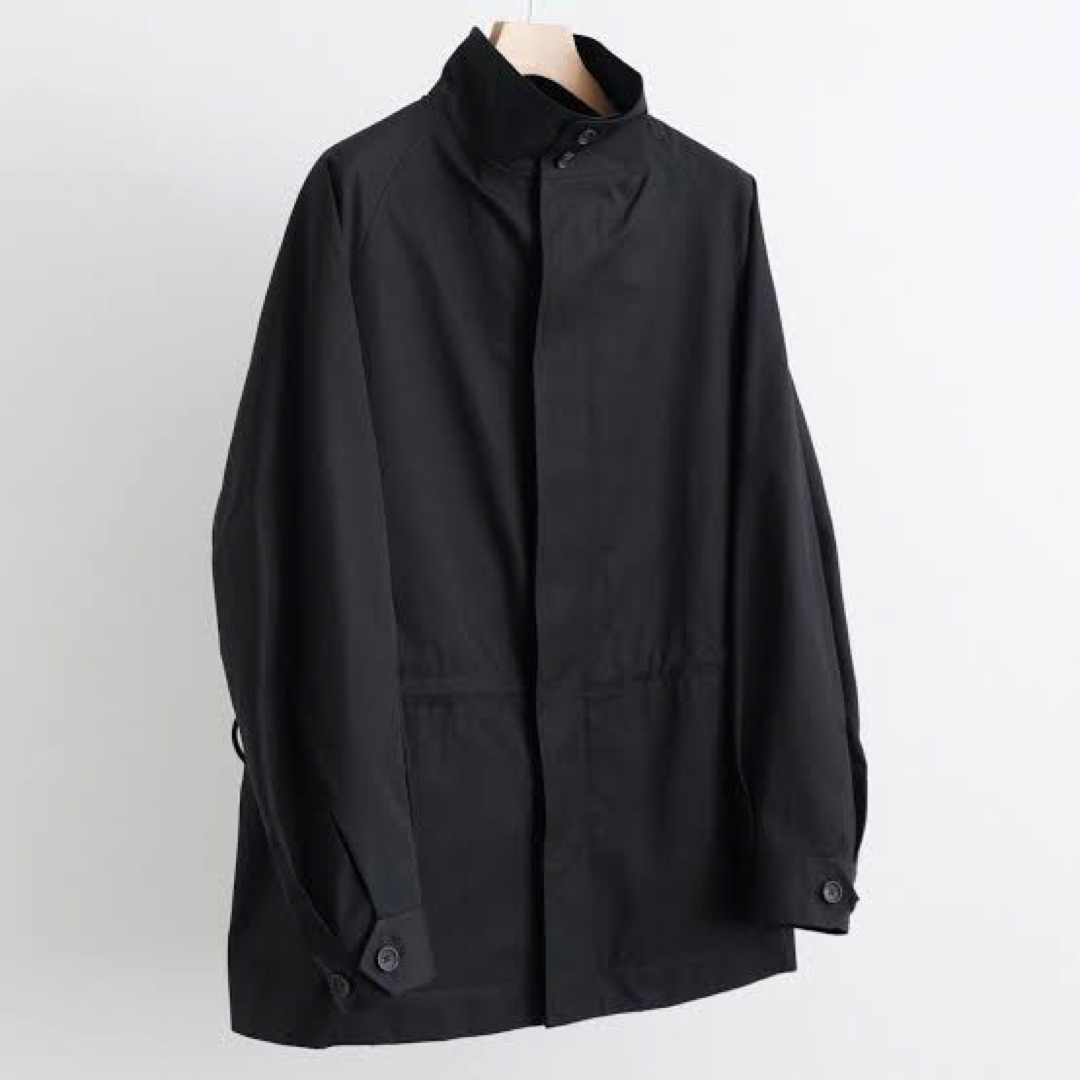 maatee&sons H stand jacket black メンズのジャケット/アウター(ステンカラーコート)の商品写真