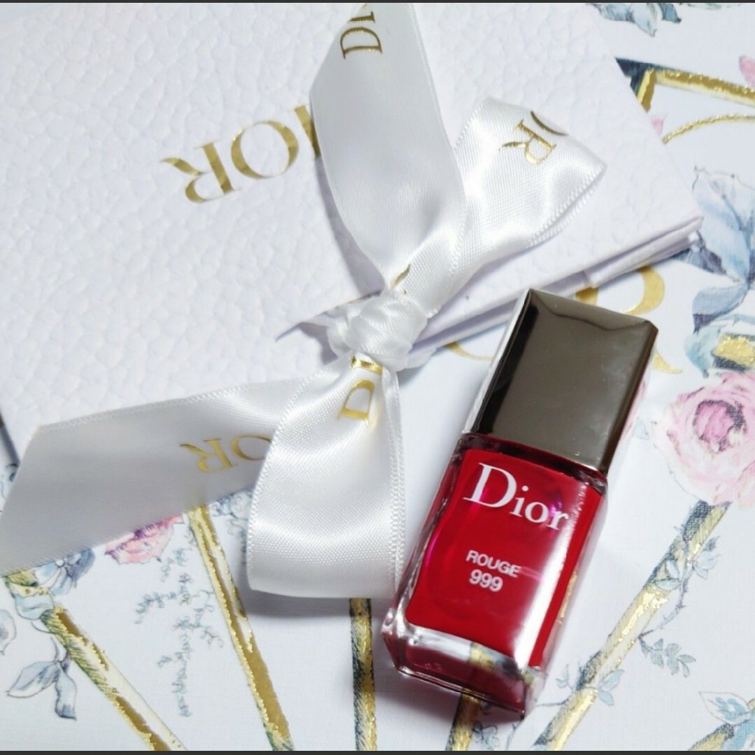 新品未使用◆DIOR　ディオール ミニリップ ネイル　巾着　3点セット