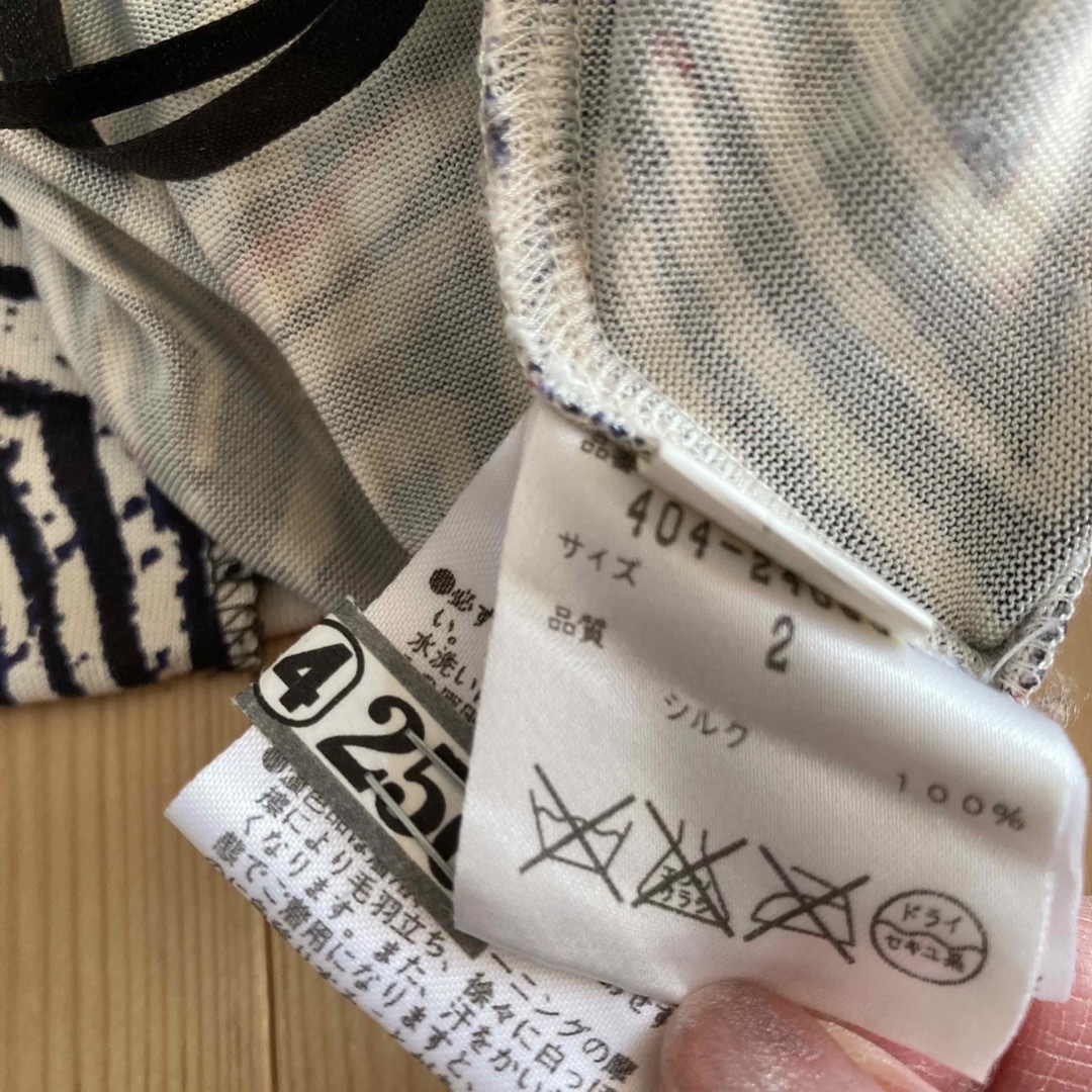 DIANE von FURSTENBERG(ダイアンフォンファステンバーグ)のサイズ2 DVFシルク100% ラップワンピース レディースのワンピース(ひざ丈ワンピース)の商品写真