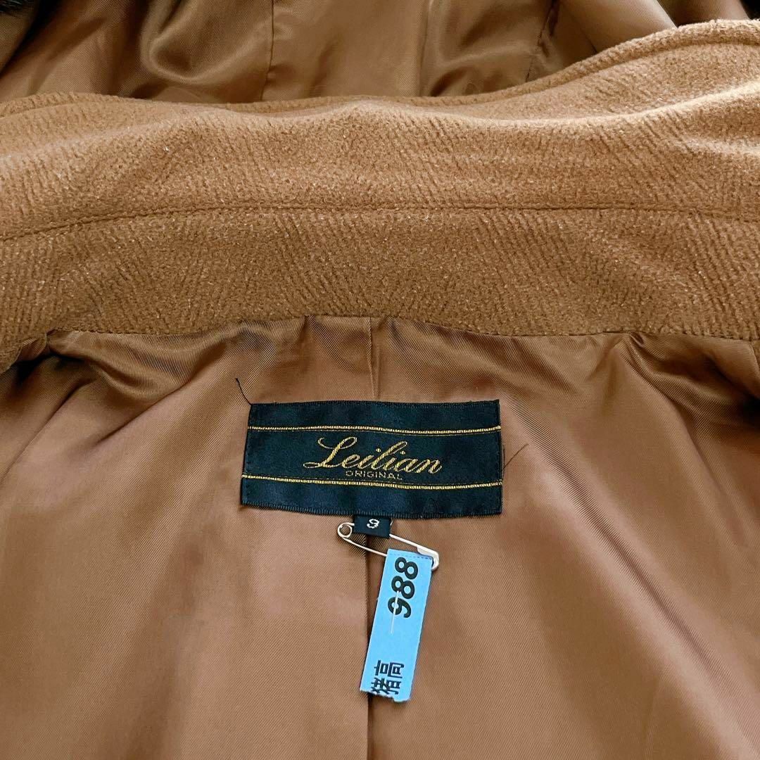 ー品販売 美品✨レリアン ファー付きダッフルコート ラクーン