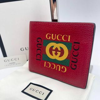 グッチ 折り財布(メンズ)（レッド/赤色系）の通販 42点 | Gucciの